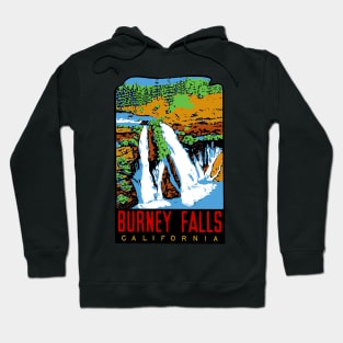 Burney Falls Vintage Style Hoodie